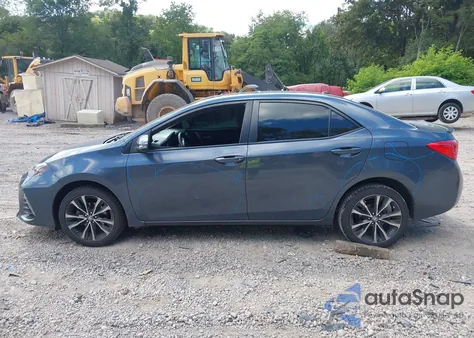 2017 Toyota Corolla Xse z USA, uszkodzony, nr VIN 2T1BURHE7HC899748